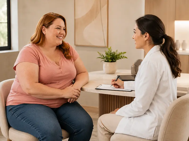 Patient consultation for medical weight loss program